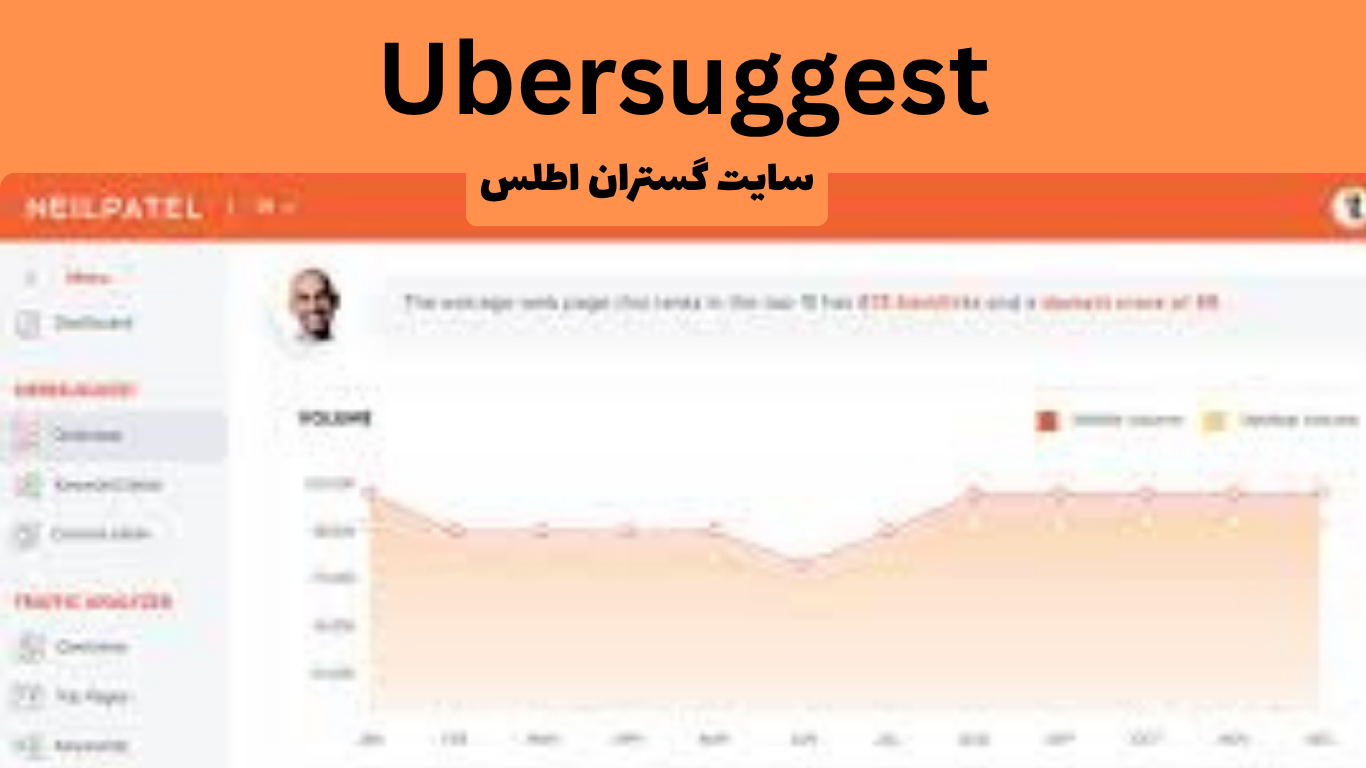 یک ابزار بسیار محبوب برای تحلیل سئو و کلمات کلیدی 2. Ubersuggest (ساختهی Neil Patel) منتشر شده توسط گستران اطلس متخصصص سئو